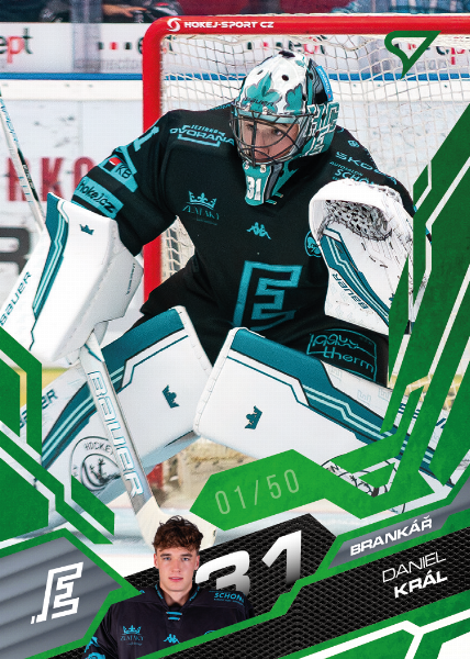 Král Daniel 25-26 Tipsport Extraliga Green #74