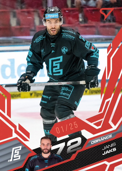 Jaks Jānis 25-26 Tipsport Extraliga Red #76
