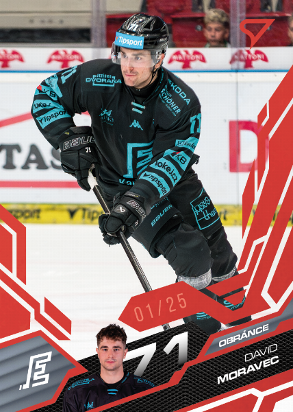 Moravec David 25-26 Tipsport Extraliga Red #79