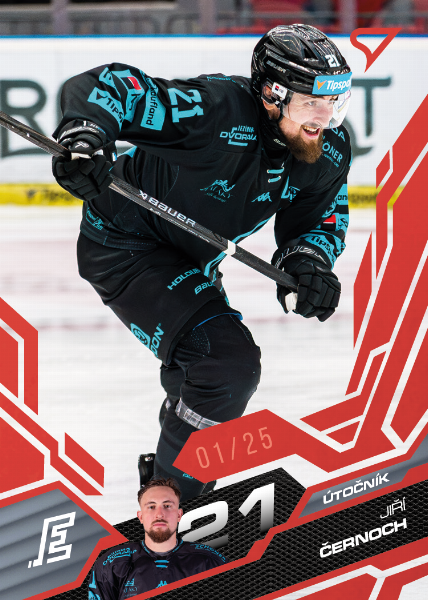 Černoch Jiří 25-26 Tipsport Extraliga Red #81