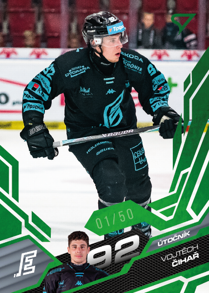 Čihař Vojtěch 25-26 Tipsport Extraliga Green #82