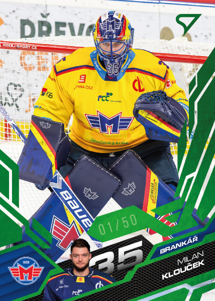 Klouček Milan 25-26 Tipsport Extraliga Green #91