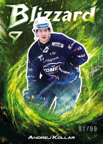 Kollár Andrej 25-26 Tipsport Extraliga Blizzard Green #BL-03