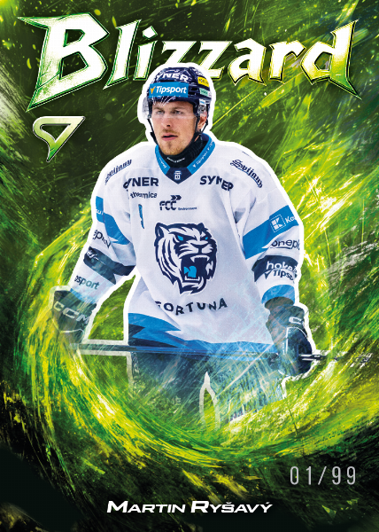 Ryšavý Martin 25-26 Tipsport Extraliga Blizzard Green #BL-36