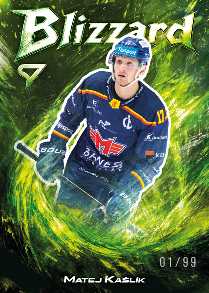 Kašlík Matej 25-26 Tipsport Extraliga Blizzard Green #BL-20
