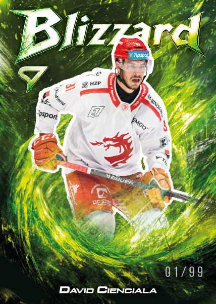 Cienciala David 25-26 Tipsport Extraliga Blizzard Green #BL-24