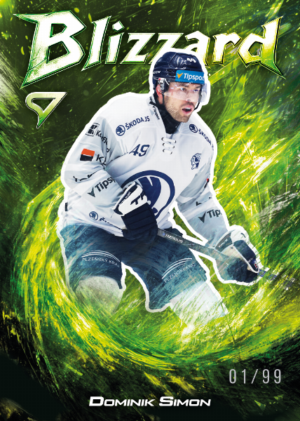 Simon Dominik 25-26 Tipsport Extraliga Blizzard Green #BL-33