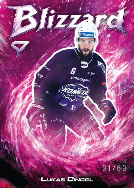 Cingel Lukáš 25-26 Tipsport Extraliga Blizzard Pink #BL-02
