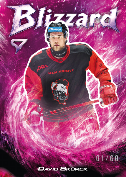 Škůrek David 25-26 Tipsport Extraliga Blizzard Pink #BL-43