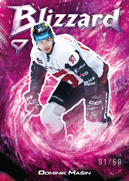 Mašín Dominik 25-26 Tipsport Extraliga Blizzard Pink #BL-08