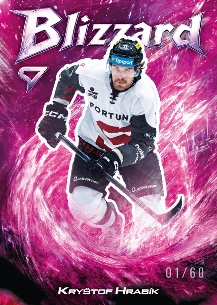 Hrabík Kryštof 25-26 Tipsport Extraliga Blizzard Pink #BL-10
