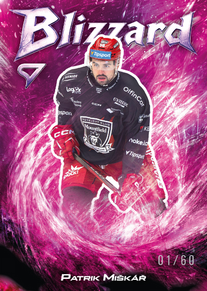 Miškář Patrik 25-26 Tipsport Extraliga Blizzard Pink #BL-13
