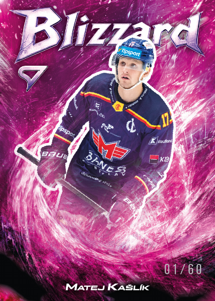 Kašlík Matej 25-26 Tipsport Extraliga Blizzard Pink #BL-20