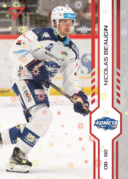 Beaudin Nicolas 24-25 Tipsport Extraliga Red #76