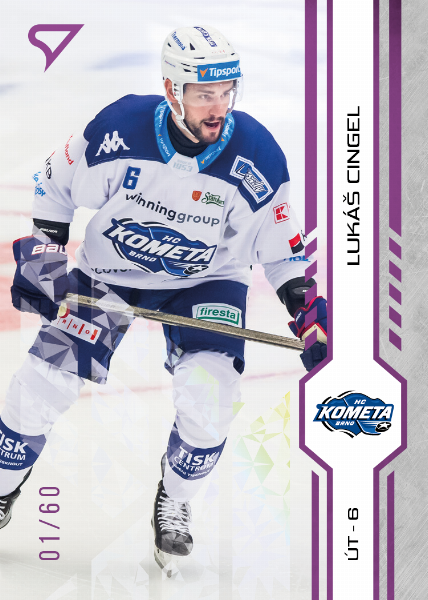 Cingel Lukáš 24-25 Tipsport Extraliga Purple #82