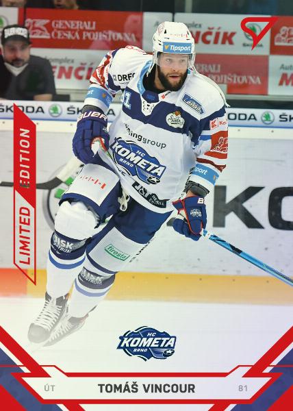 Vincour Tomáš 21-22 Tipsport Extraliga Red #319