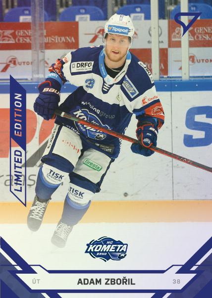 Zbořil Adam 21-22 Tipsport Extraliga Blue #320