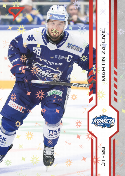 Zaťovič Martin 24-25 Tipsport Extraliga Red #88