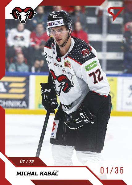 Kabáč Michal 22-23 Tipos Extraliga Red #120