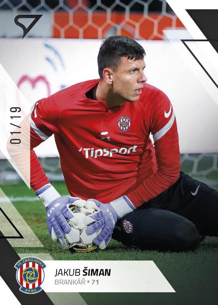 Šiman Jakub 22-23 Fortuna Liga Black #370