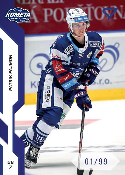Fajmon Patrik 22-23 Tipsport Extraliga Blue #332