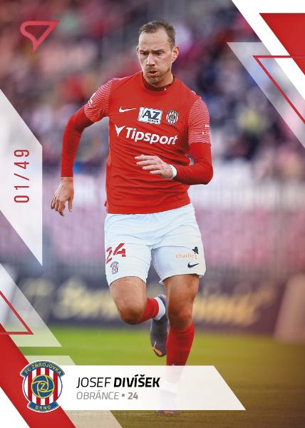 Divíšek Josef 22-23 Fortuna Liga Red #371