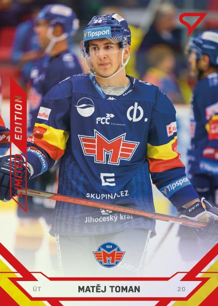 Toman Matěj 21-22 Tipsport Extraliga Red #370