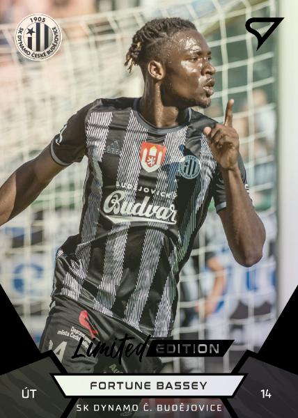 Bassey Fortune 21-22 Fortuna Liga Black #323