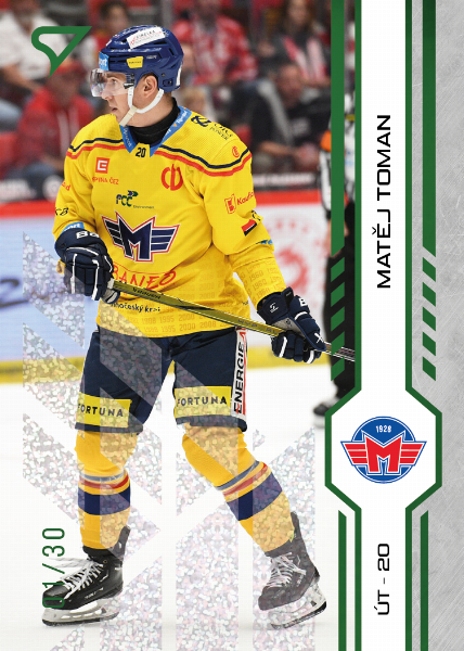 Toman Matěj 24-25 Tipsport Extraliga Green #107
