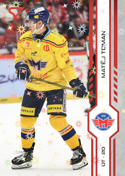 Toman Matěj 24-25 Tipsport Extraliga Red #107