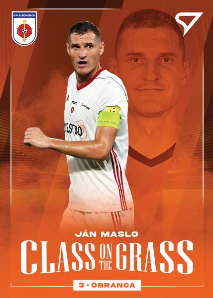 Maslo Ján 21-22 Fortuna Liga Class on the Grass #CG7