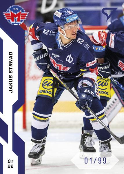 Strnad Jakub 22-23 Tipsport Extraliga Blue #51