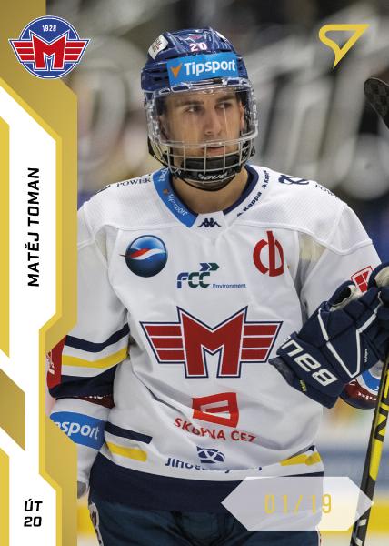 Toman Matěj 22-23 Tipsport Extraliga Gold #52