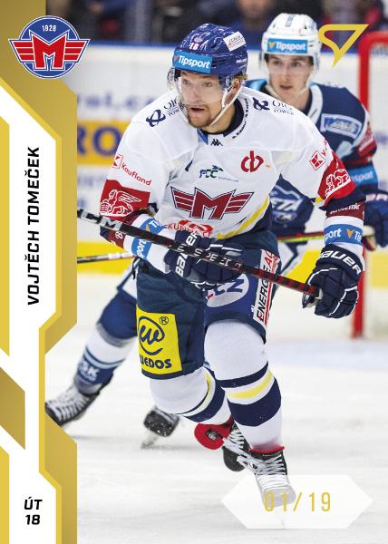 Tomeček Vojtěch 22-23 Tipsport Extraliga Gold #53