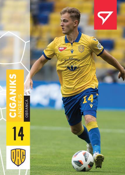 Cigaņiks Andrejs 21-22 Fortuna Liga #22