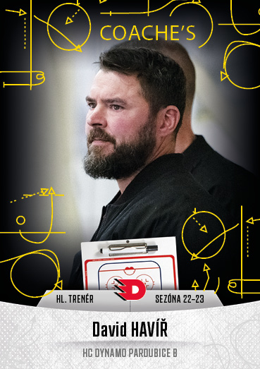 Havíř David 22-23 GOAL Cards Chance liga Coaches #C-18