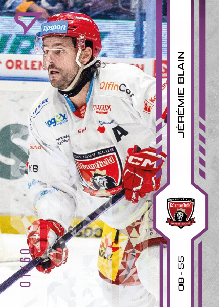 Blain Jérémie 24-25 Tipsport Extraliga Purple #129