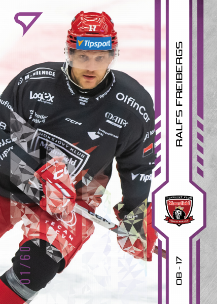 Freibergs Ralfs 24-25 Tipsport Extraliga Purple #131