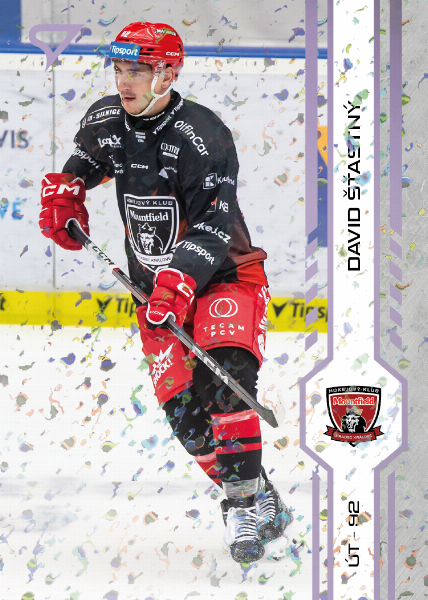 Šťastný David 24-25 Tipsport Extraliga Violet #143