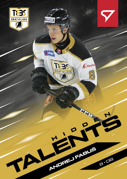 Fabuš Andrej 24-25 Slovenská hokejová liga Hidden Talents #HT-4