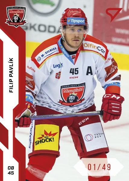 Pavlík Filip 22-23 Tipsport Extraliga Red #80