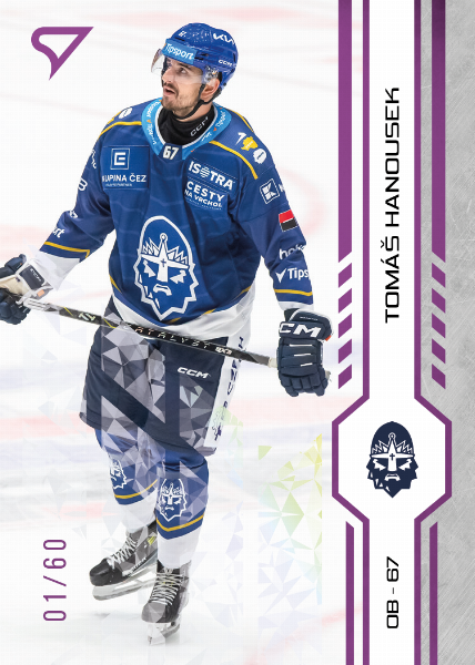 Hanousek Tomáš 24-25 Tipsport Extraliga Purple #237