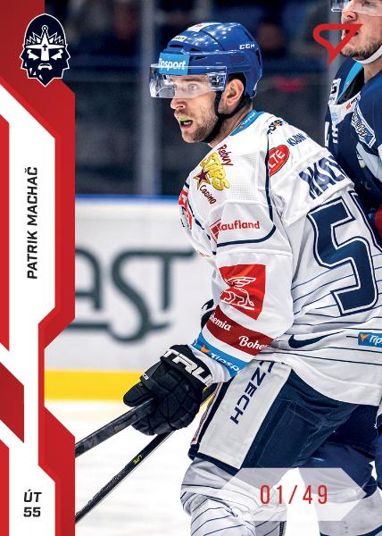 Machač Patrik 22-23 Tipsport Extraliga Red #358