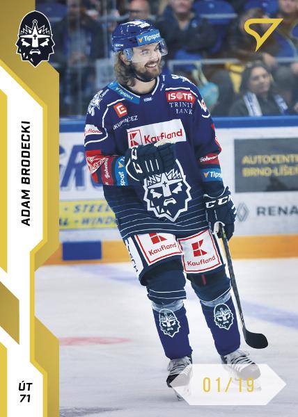 Brodecki Adam 22-23 Tipsport Extraliga Gold #244