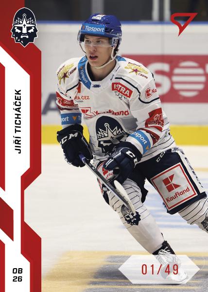 Ticháček Jiří 22-23 Tipsport Extraliga Red #242