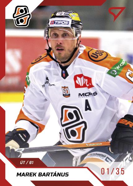 Bartánus Marek 22-23 Tipos Extraliga Red #63