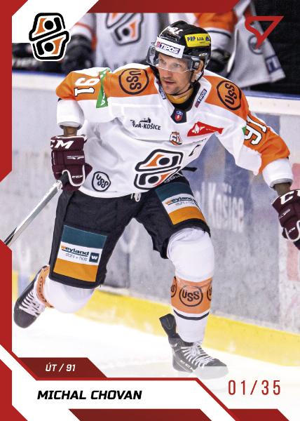 Chovan Michal 22-23 Tipos Extraliga Red #65