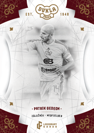 Gedeon Patrik 2022 LC Bravo Dukla Gold #BA-GEP