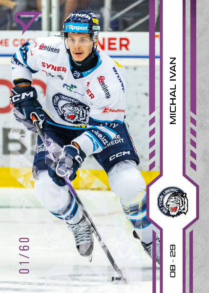 Ivan Michal 24-25 Tipsport Extraliga Purple #114