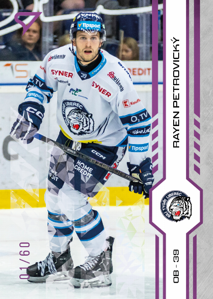 Petrovický Rayen 24-25 Tipsport Extraliga Purple #117